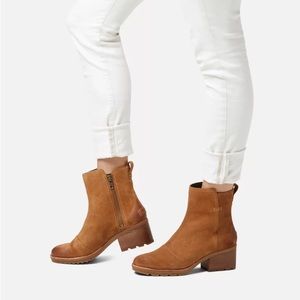 COPY - Sorel Cate Waterproof Suede Ankle Bootie